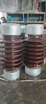 एएनएसआई ब्राउन ग्लेज़ स्टेशन पोस्ट पोर्सिलेन इंसुलेटर TR-208 8.9kN