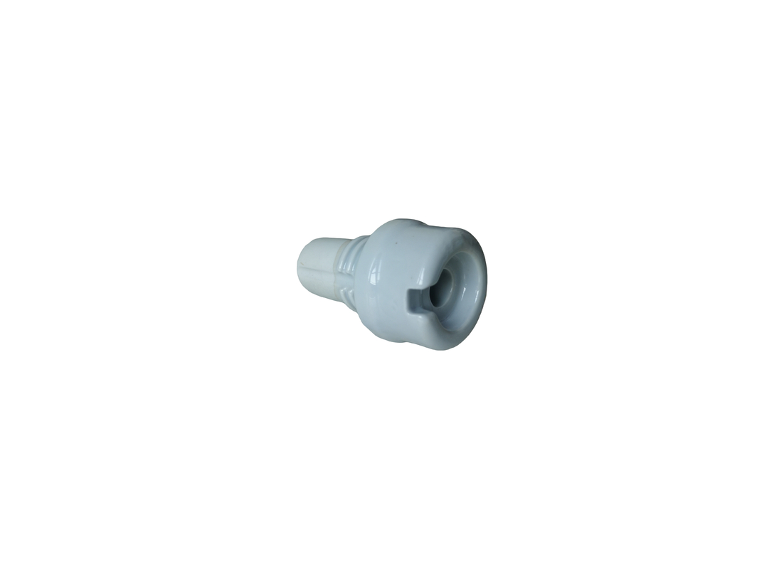 पावर लाइनों पर ग्रे ANSI 1.2kV सिरेमिक इंसुलेटर