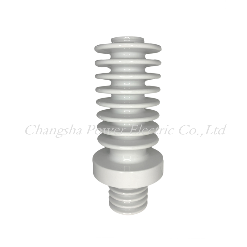 ट्रांसफॉर्मर के लिए व्हाइट ग्लेज़ेड 15kv गैस इंसुलेटेड बुशिंग