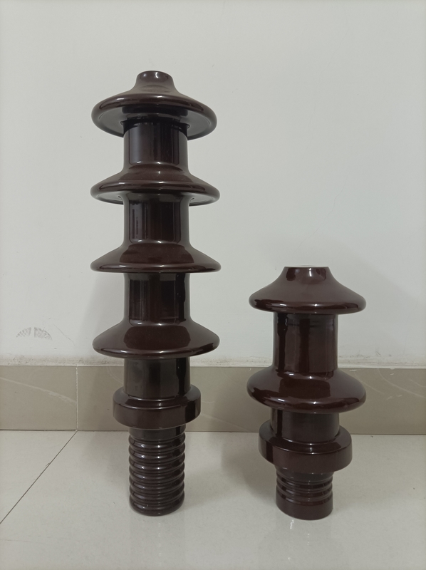 DT-10NF250 तेल ट्रांसफार्मर चीनी मिट्टी के बरतन झाड़ी ब्राउन घुटा हुआ OEM