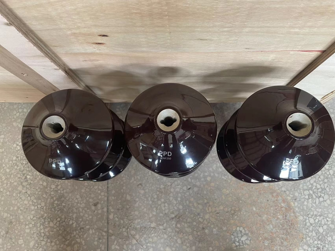दीन मानक 20NF250 चीनी मिट्टी के बरतन विद्युत झाड़ी OEM 385MM ऊँचाई: